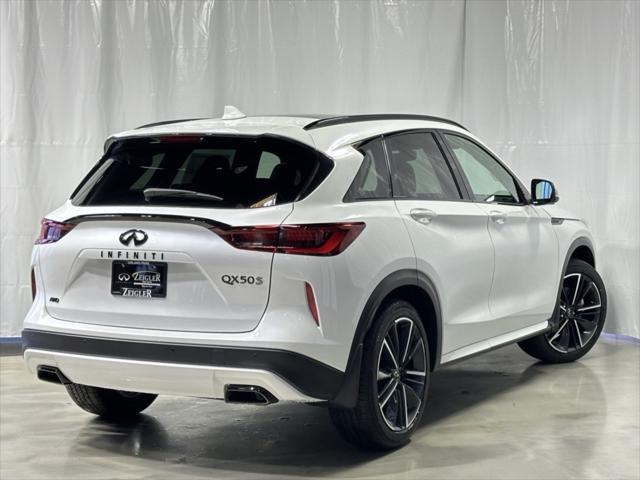 new 2025 INFINITI QX50 car, priced at $54,925