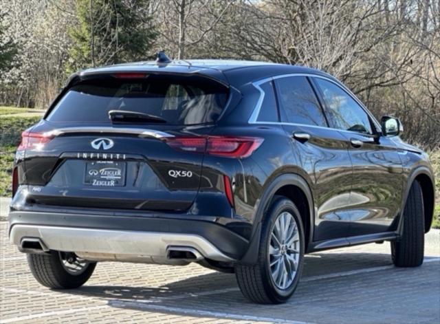 new 2025 INFINITI QX50 car, priced at $40,997