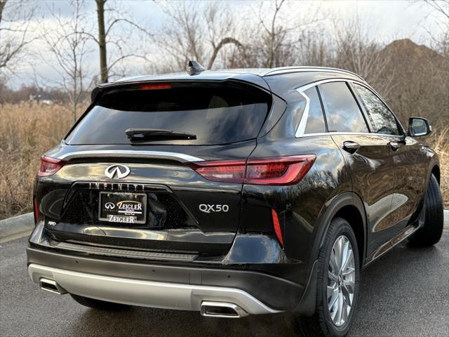 new 2025 INFINITI QX50 car, priced at $49,545