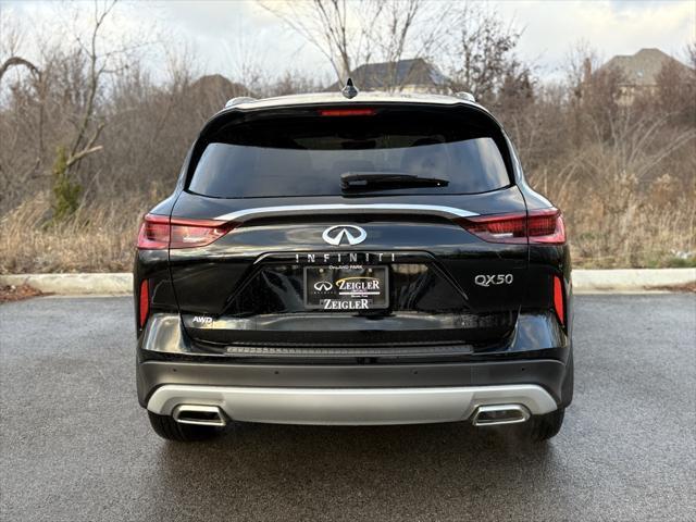 new 2025 INFINITI QX50 car, priced at $49,545