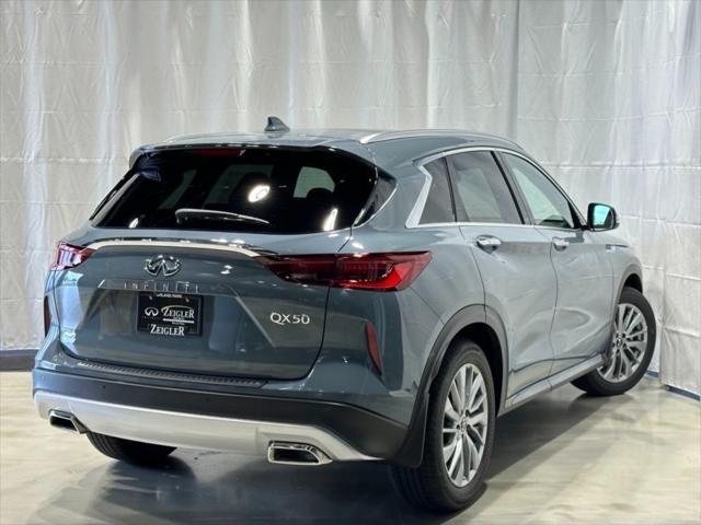 new 2025 INFINITI QX50 car, priced at $49,340