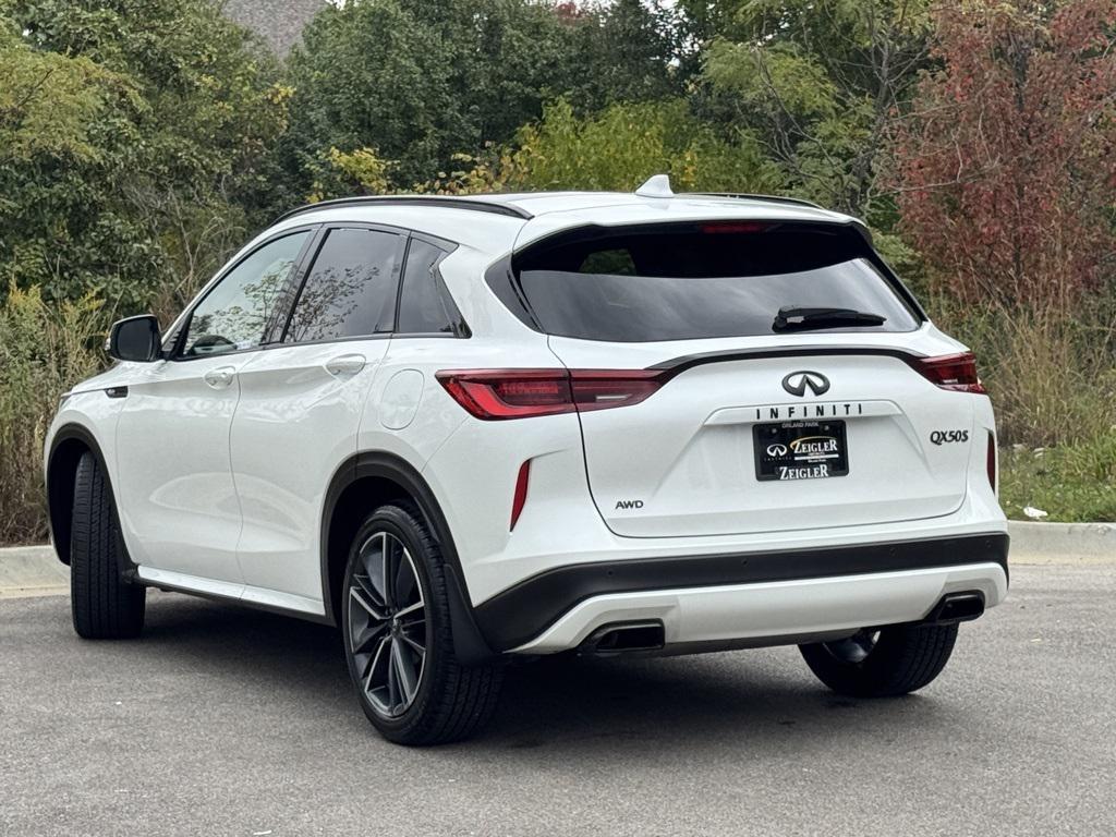 used 2025 INFINITI QX50 car, priced at $41,853