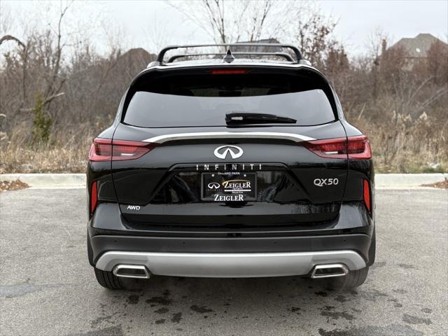 new 2025 INFINITI QX50 car, priced at $46,997