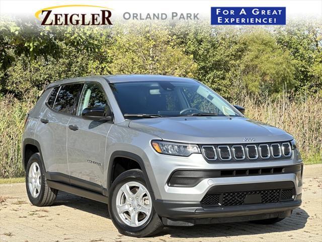 used 2022 Jeep Compass car, priced at $18,888