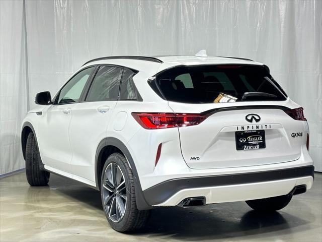 used 2025 INFINITI QX50 car, priced at $49,599