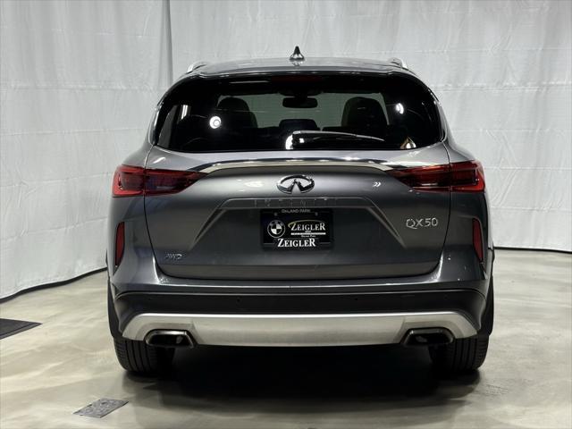 used 2021 INFINITI QX50 car, priced at $26,250