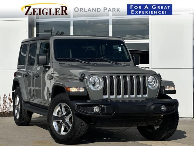 used 2021 Jeep Wrangler Unlimited car, priced at $32,365