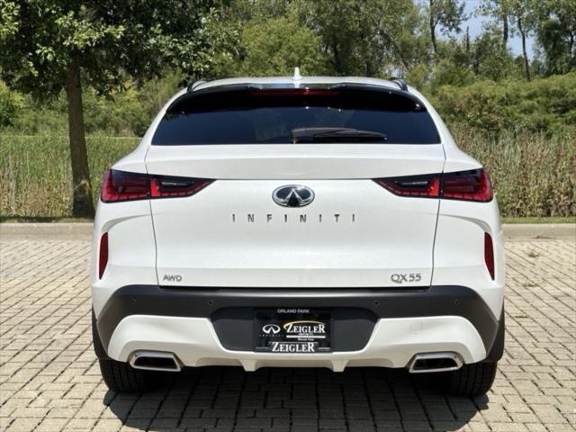 new 2025 INFINITI QX55 car, priced at $62,240