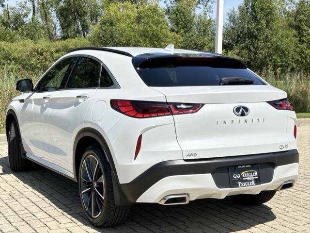 new 2025 INFINITI QX55 car, priced at $62,240