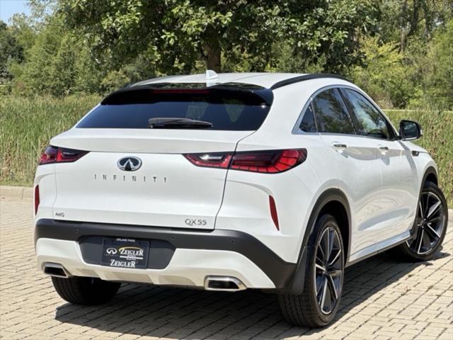 new 2025 INFINITI QX55 car, priced at $62,240