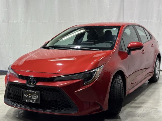 used 2021 Toyota Corolla car, priced at $18,000