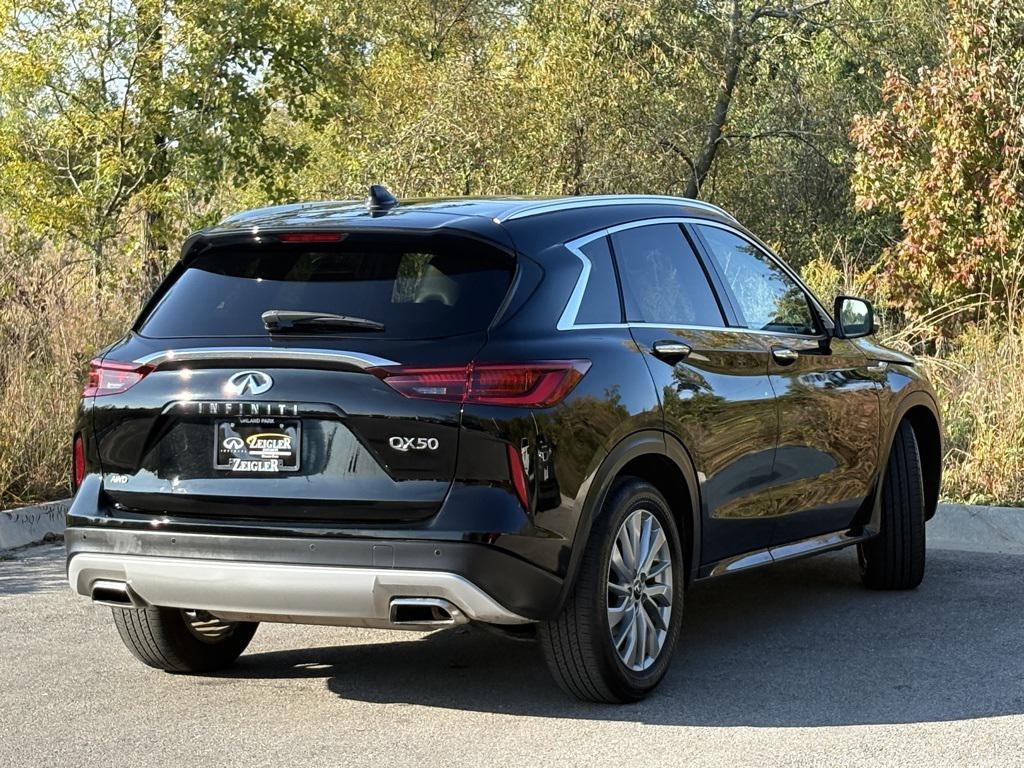used 2024 INFINITI QX50 car, priced at $31,917
