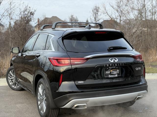 new 2025 INFINITI QX50 car, priced at $48,097