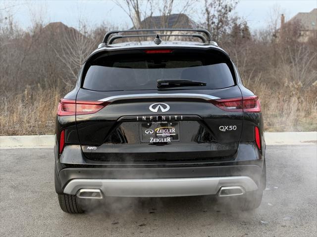 new 2025 INFINITI QX50 car, priced at $48,097