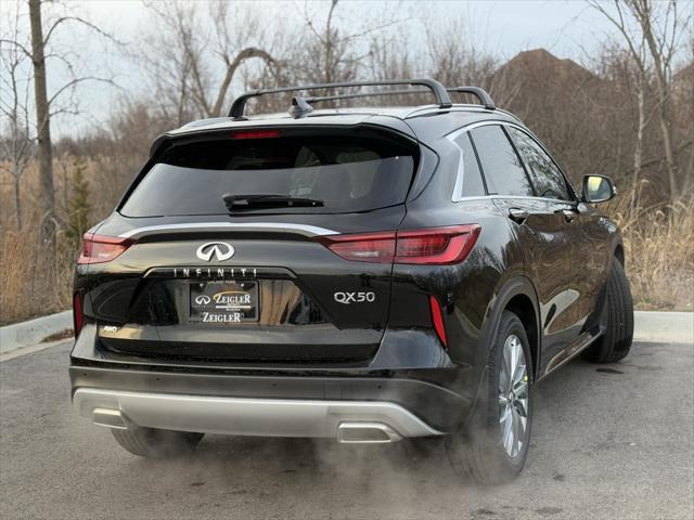 new 2025 INFINITI QX50 car, priced at $48,097