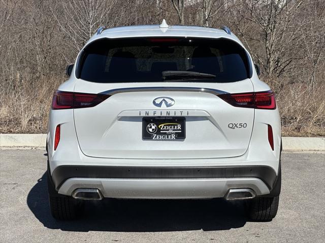 used 2023 INFINITI QX50 car, priced at $33,400