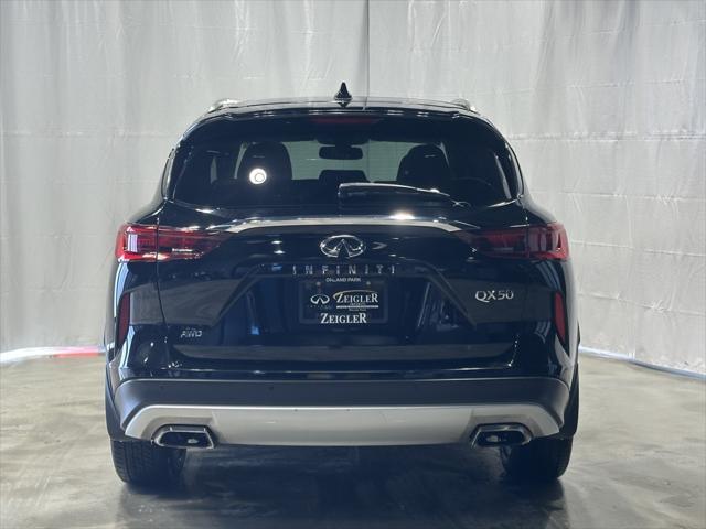 used 2022 INFINITI QX50 car, priced at $27,300