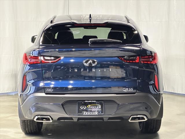 new 2025 INFINITI QX55 car, priced at $45,997