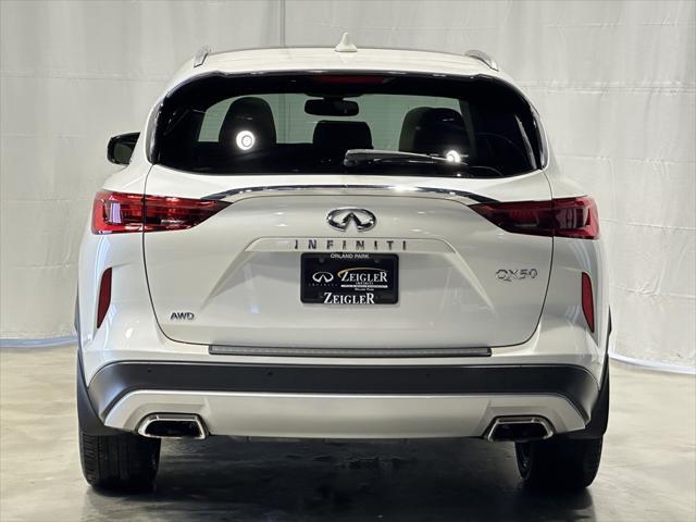 used 2021 INFINITI QX50 car, priced at $32,200