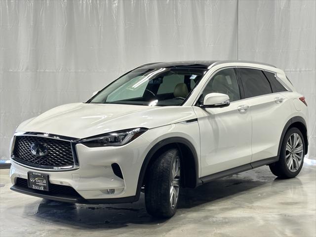 used 2021 INFINITI QX50 car, priced at $32,200