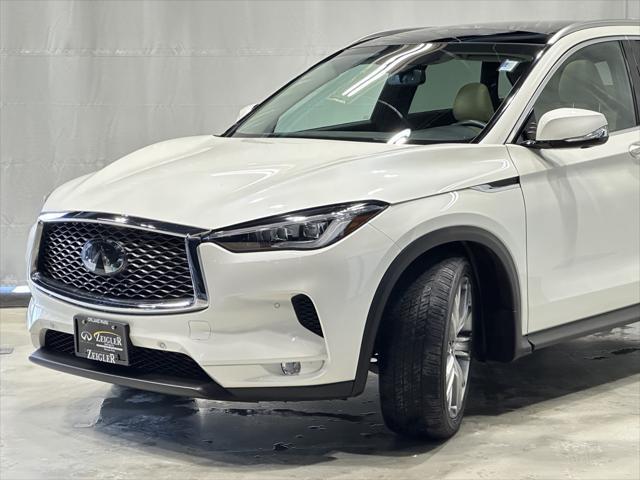 used 2021 INFINITI QX50 car, priced at $32,200