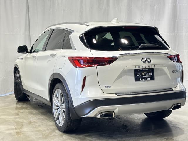 used 2021 INFINITI QX50 car, priced at $32,200