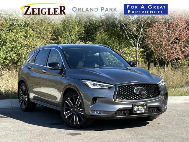 used 2021 INFINITI QX50 car, priced at $26,164