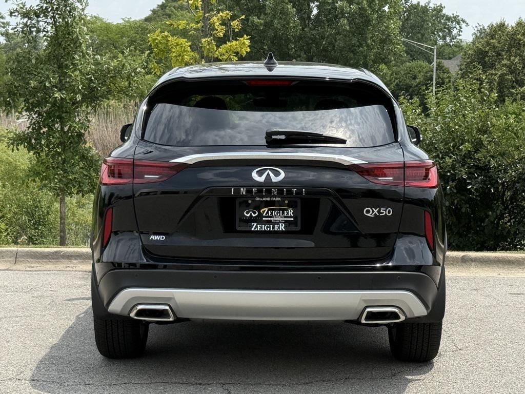 new 2025 INFINITI QX50 car, priced at $35,172