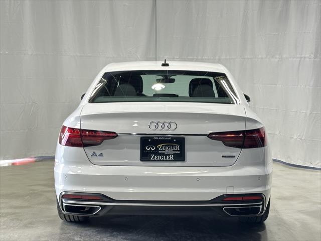 used 2022 Audi A4 car, priced at $25,200