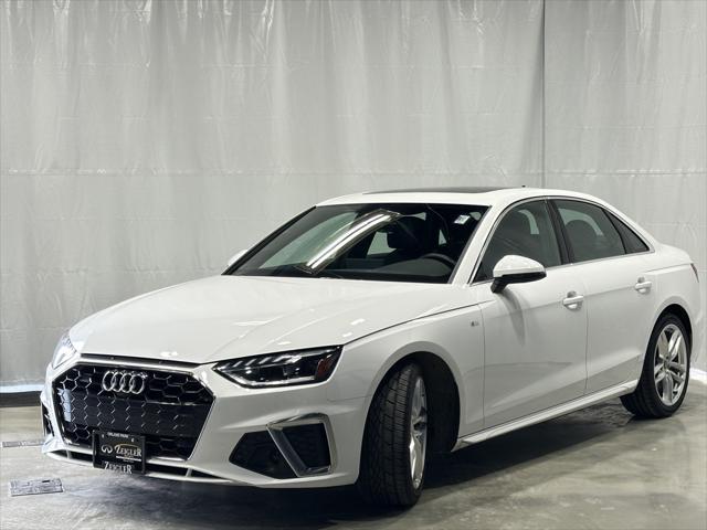 used 2022 Audi A4 car, priced at $25,200