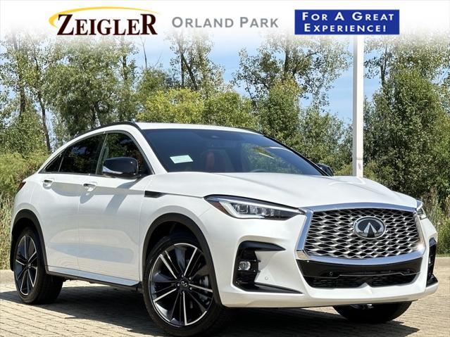 new 2025 INFINITI QX55 car, priced at $57,997