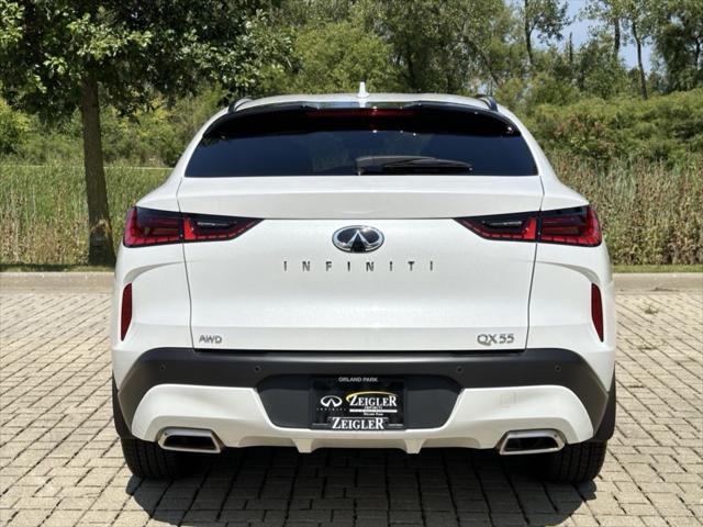 new 2025 INFINITI QX55 car, priced at $57,997