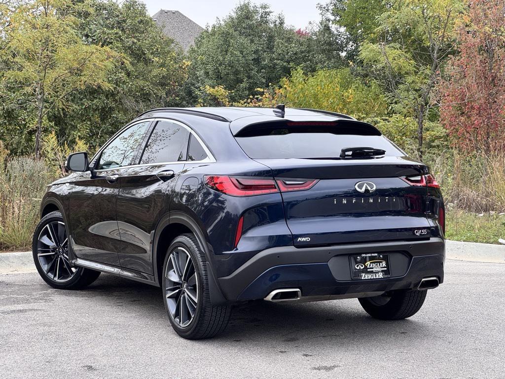 used 2025 INFINITI QX55 car, priced at $41,861