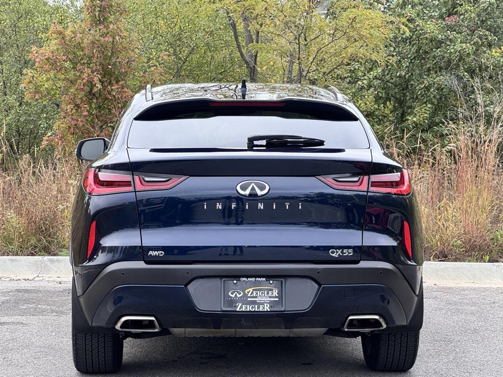 used 2025 INFINITI QX55 car, priced at $41,861