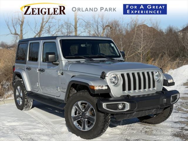 used 2022 Jeep Wrangler Unlimited car, priced at $33,500