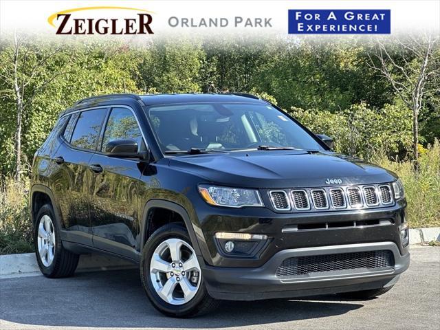 used 2021 Jeep Compass car, priced at $18,600