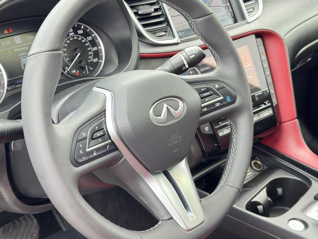 used 2025 INFINITI QX55 car, priced at $43,657