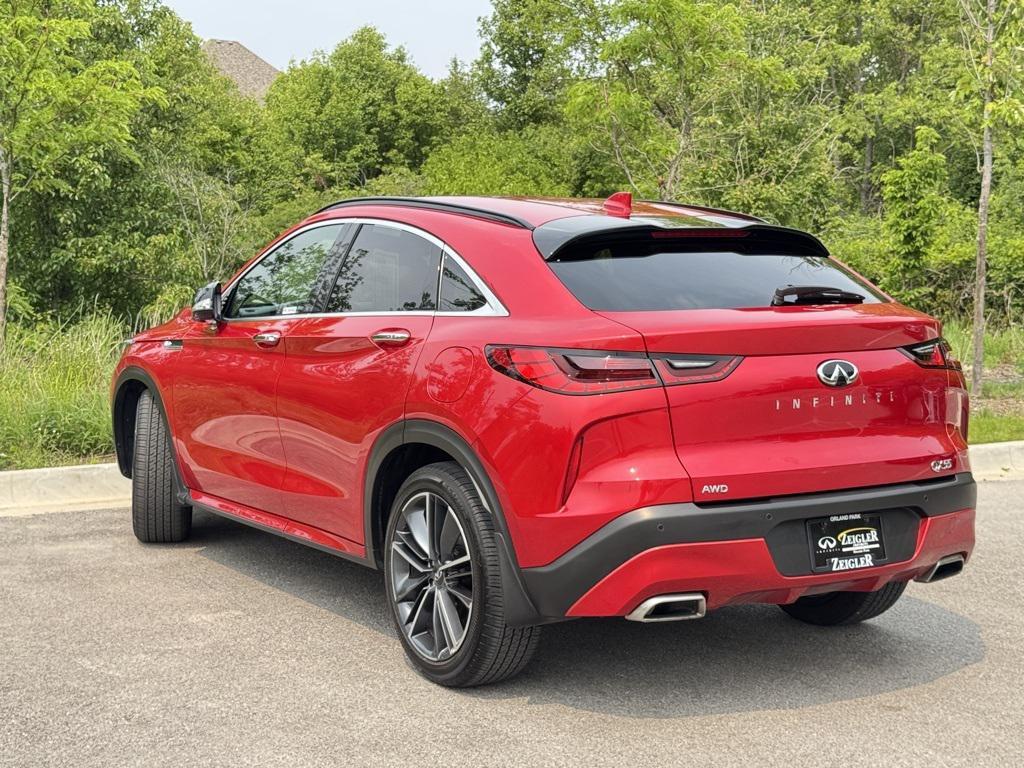 used 2025 INFINITI QX55 car, priced at $43,657