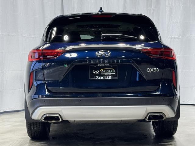 used 2021 INFINITI QX50 car, priced at $27,900