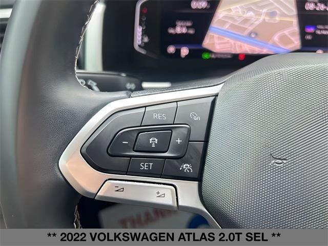 used 2022 Volkswagen Atlas car, priced at $30,498