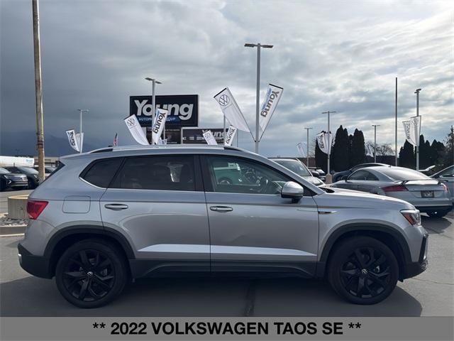 used 2022 Volkswagen Taos car, priced at $19,498