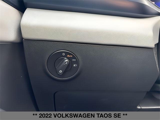used 2022 Volkswagen Taos car, priced at $19,498