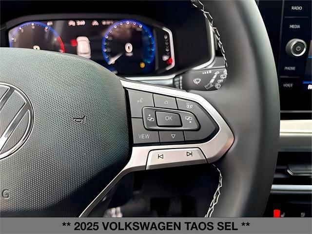 new 2025 Volkswagen Taos car, priced at $35,998