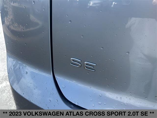 used 2023 Volkswagen Atlas Cross Sport car, priced at $24,999