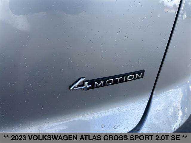 used 2023 Volkswagen Atlas Cross Sport car, priced at $24,999