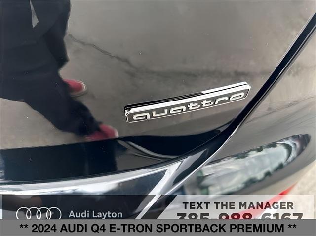 new 2024 Audi Q4 e-tron car, priced at $56,999