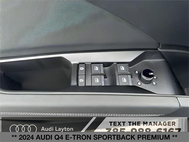 new 2024 Audi Q4 e-tron car, priced at $56,999