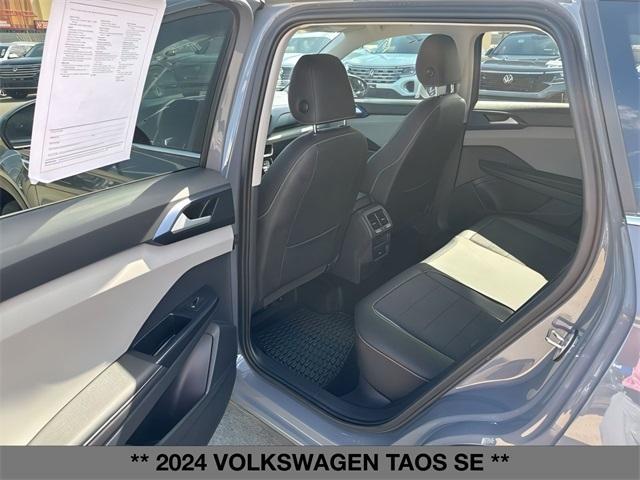 used 2024 Volkswagen Taos car, priced at $24,998