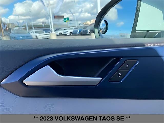 used 2023 Volkswagen Taos car, priced at $23,249