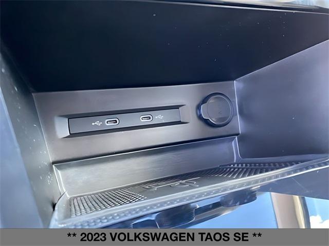 used 2023 Volkswagen Taos car, priced at $23,249